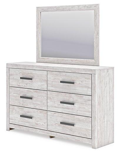 Cayboni Dresser and Mirror - Sigrist Furniture (Sturgis,MI)