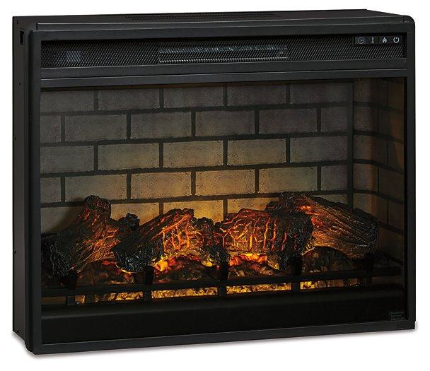 Entertainment Accessories Electric Infrared Fireplace Insert - Sigrist Furniture (Sturgis,MI)