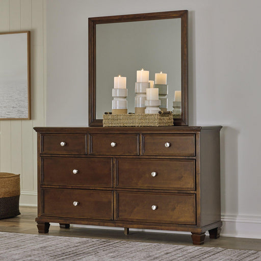 Danabrin Dresser and Mirror - Sigrist Furniture (Sturgis,MI)