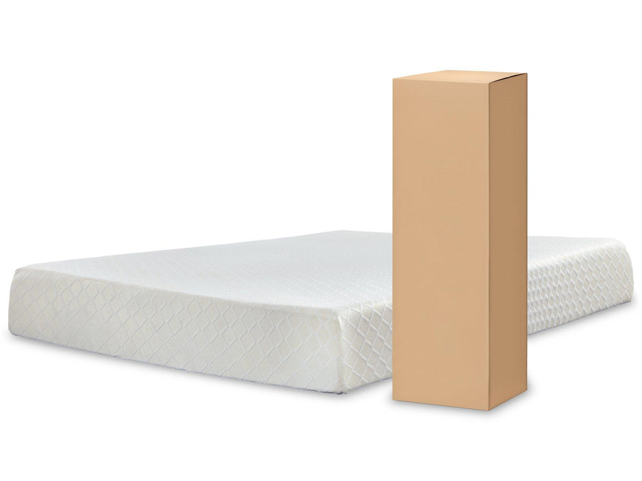 10 Inch Chime Memory Foam Mattress Set - Sigrist Furniture (Sturgis,MI)