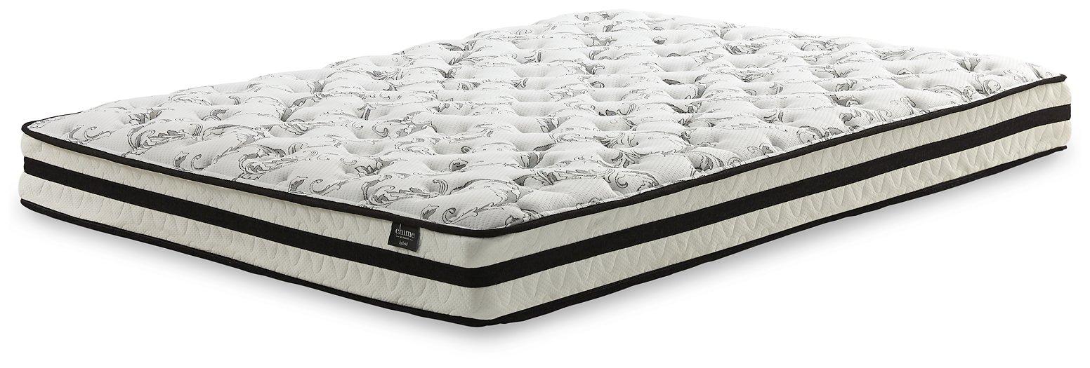 8 Inch Chime Innerspring Mattress Set - Sigrist Furniture (Sturgis,MI)
