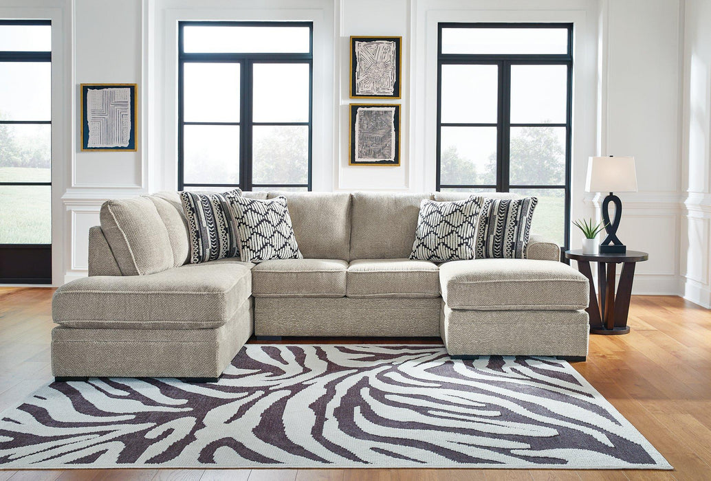 Calnita Sectional with Chaise - Sigrist Furniture (Sturgis,MI)