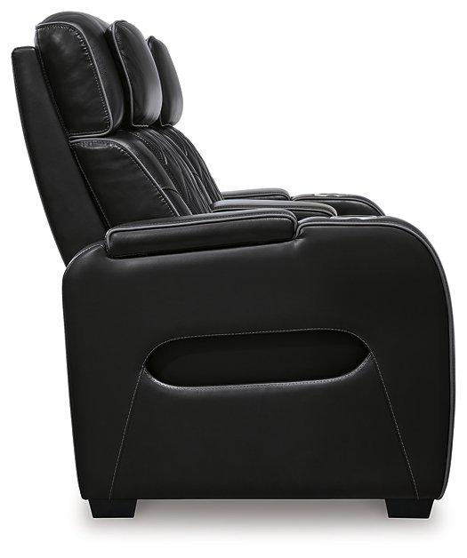Boyington Power Reclining Loveseat with Console - Sigrist Furniture (Sturgis,MI)