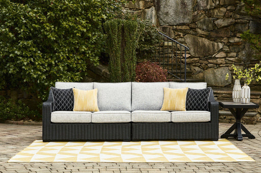 Beachcroft 2-Piece Outdoor Loveseat with Cushion - Sigrist Furniture (Sturgis,MI)