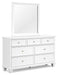 Fortman Dresser and Mirror - Sigrist Furniture (Sturgis,MI)