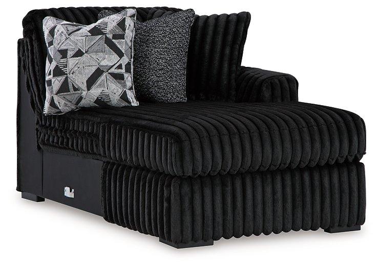 Midnight-Madness Sectional with Chaise - Sigrist Furniture (Sturgis,MI)