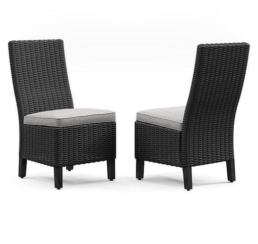 Beachcroft Outdoor Side Chair with Cushion (Set of 2) - Sigrist Furniture (Sturgis,MI)