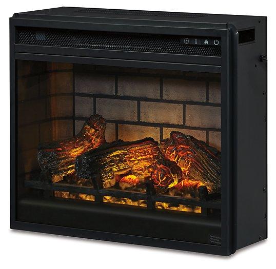 Entertainment Accessories Electric Infrared Fireplace Insert - Sigrist Furniture (Sturgis,MI)