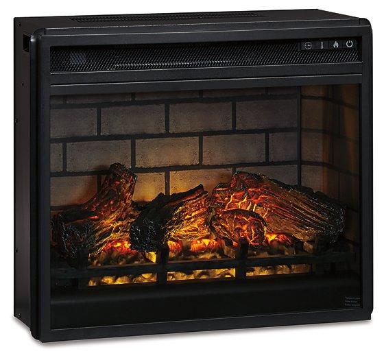 Entertainment Accessories Electric Infrared Fireplace Insert - Sigrist Furniture (Sturgis,MI)