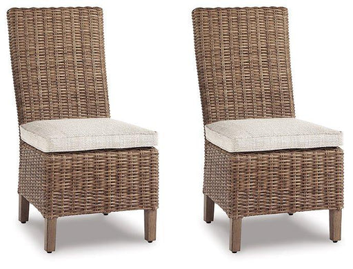 Beachcroft Outdoor Side Chair with Cushion (Set of 2) - Sigrist Furniture (Sturgis,MI)