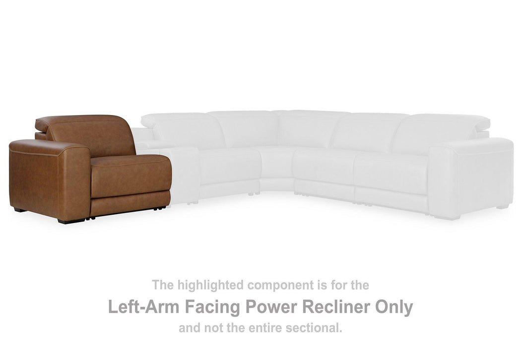Magic Man 5-Piece Power Reclining Sectional - Sigrist Furniture (Sturgis,MI)