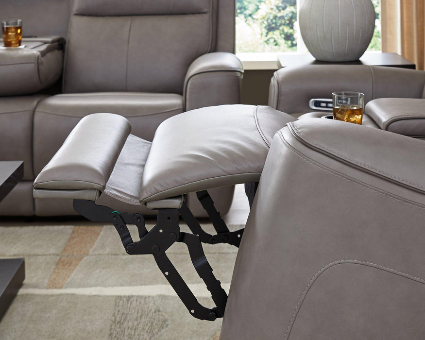 5Z-Comfort Power Reclining Loveseat with Console - Sigrist Furniture (Sturgis,MI)