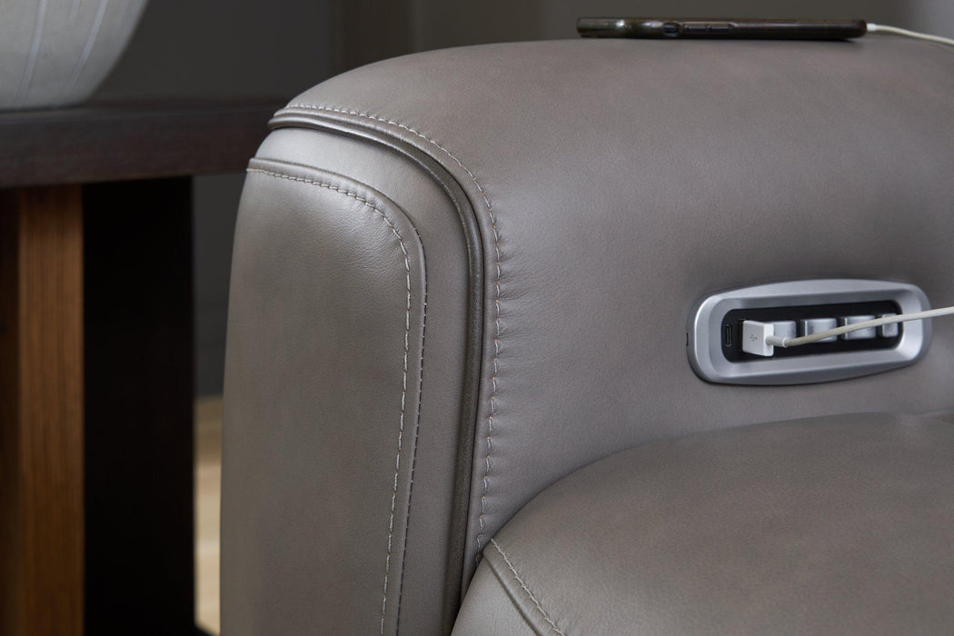 5Z-Comfort Power Reclining Loveseat with Console - Sigrist Furniture (Sturgis,MI)