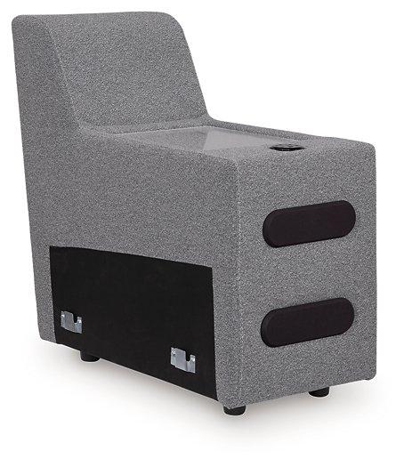 Modmax II Power Reclining Sectional with Audio Consoles - Sigrist Furniture (Sturgis,MI)