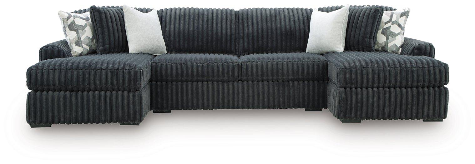 Midnight-Madness Sectional with Chaise - Sigrist Furniture (Sturgis,MI)