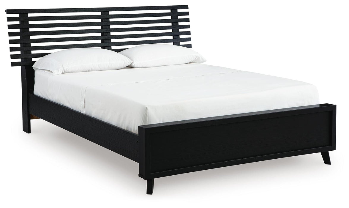 Danziar Queen Slat Bed - Sigrist Furniture (Sturgis,MI)