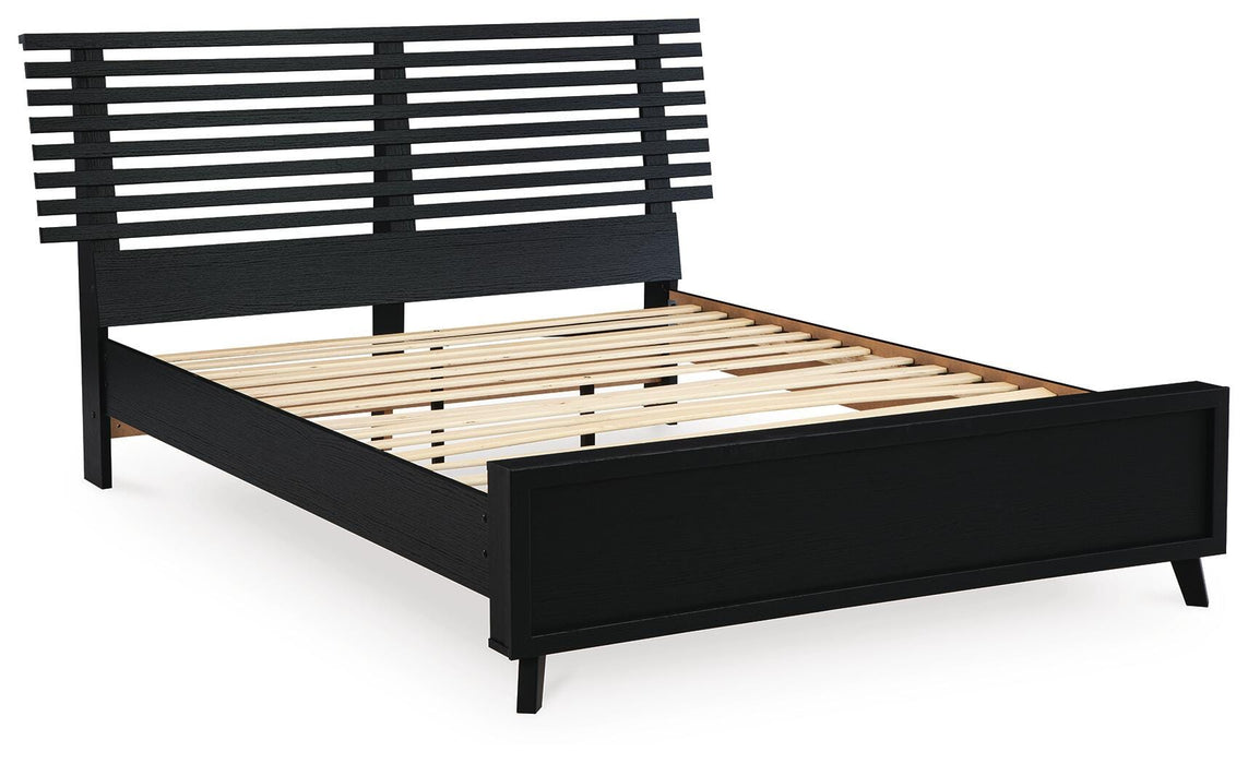 Danziar Queen Slat Bed - Sigrist Furniture (Sturgis,MI)