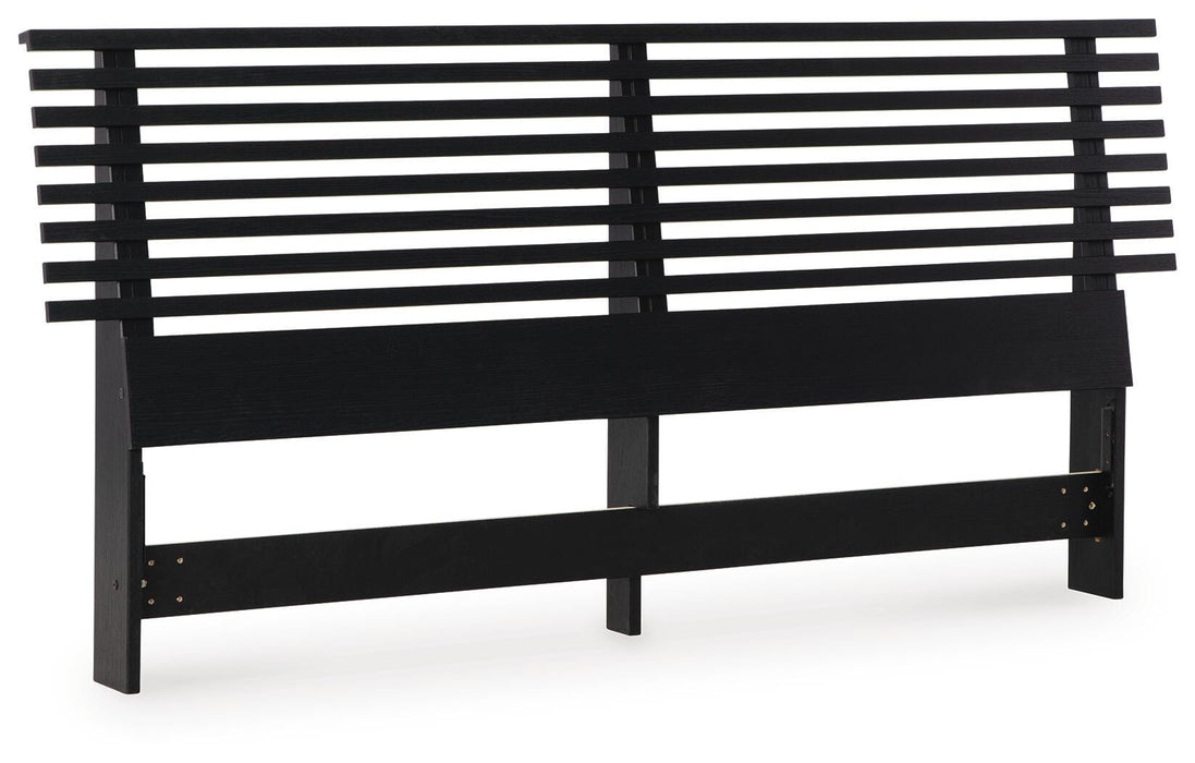 Danziar Queen Slat Bed - Sigrist Furniture (Sturgis,MI)