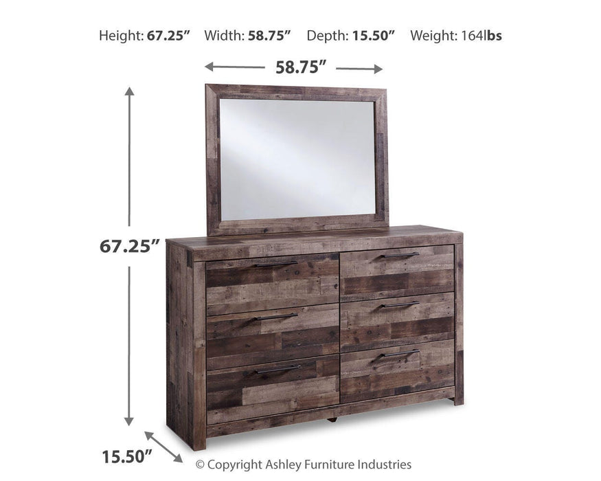 Derekson Dresser and Mirror - Sigrist Furniture (Sturgis,MI)