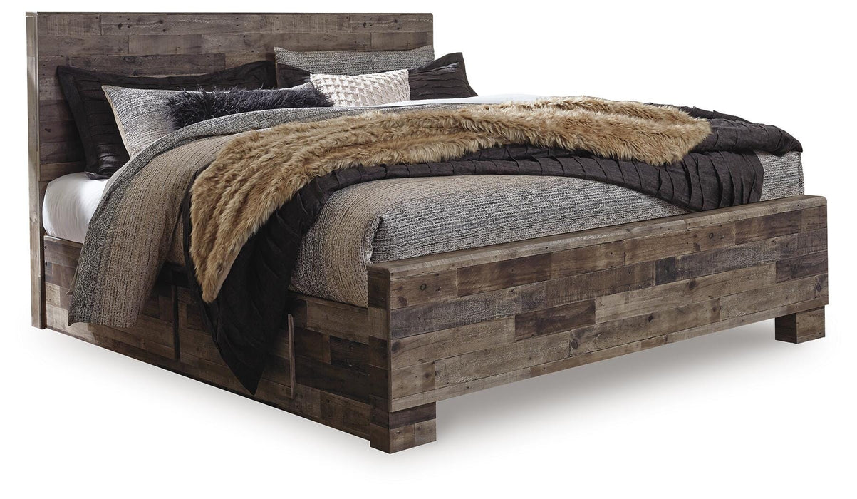 Derekson Bed with 2 Side Storage - Sigrist Furniture (Sturgis,MI)