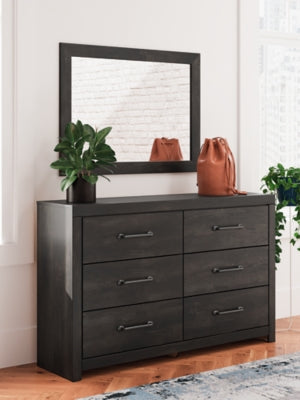 Hollivern Dresser and Mirror - Sigrist Furniture (Sturgis,MI)