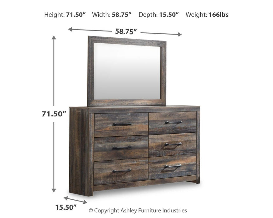 Drystan Dresser and Mirror - Sigrist Furniture (Sturgis,MI)
