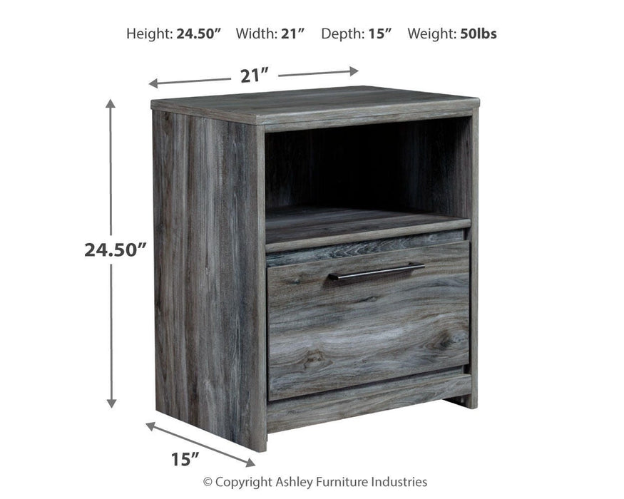Baystorm Nightstand - Sigrist Furniture (Sturgis,MI)
