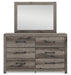 Graystorm Dresser and Mirror - Sigrist Furniture (Sturgis,MI)