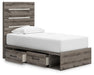 Graystorm Bed with Storage - Sigrist Furniture (Sturgis,MI)