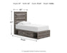 Graystorm Bed with Storage - Sigrist Furniture (Sturgis,MI)