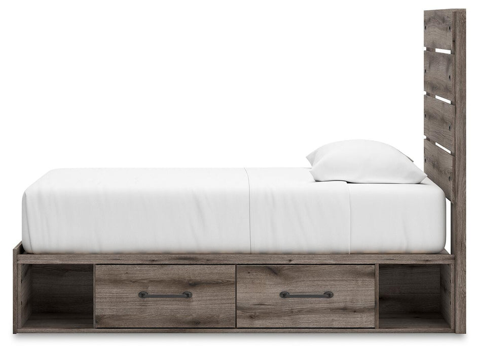 Graystorm Bed with Storage - Sigrist Furniture (Sturgis,MI)
