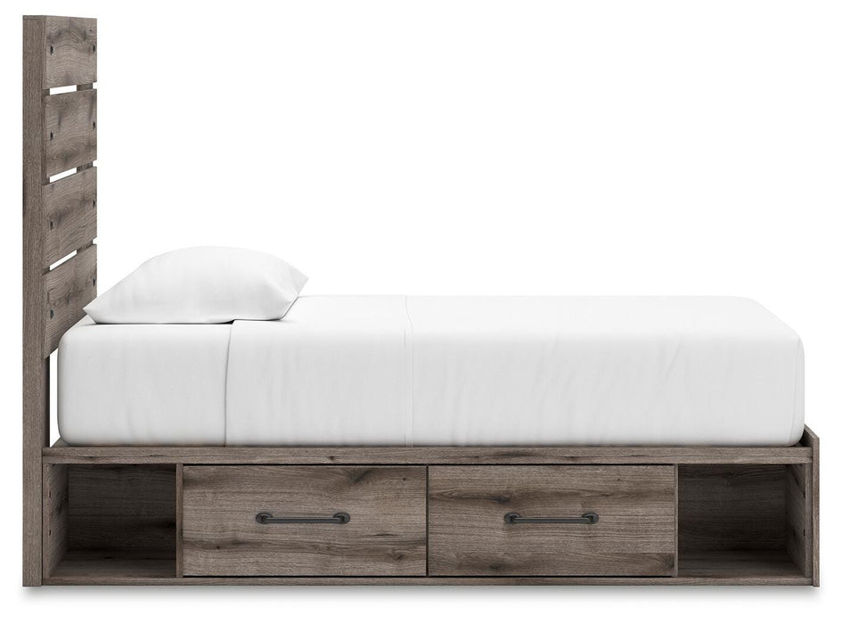 Graystorm Bed with Storage - Sigrist Furniture (Sturgis,MI)