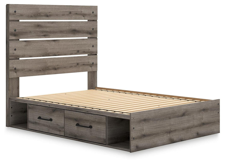 Graystorm Bed with Storage - Sigrist Furniture (Sturgis,MI)