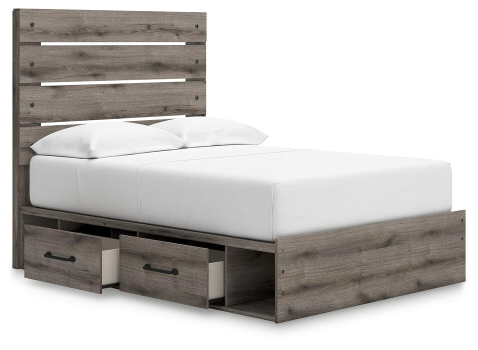 Graystorm Bed with Storage - Sigrist Furniture (Sturgis,MI)