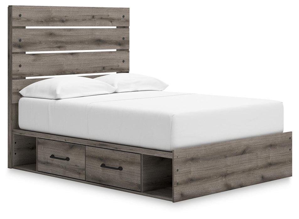 Graystorm Bed with Storage - Sigrist Furniture (Sturgis,MI)