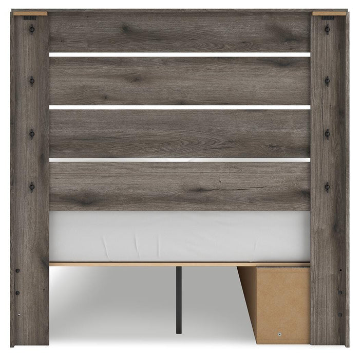 Graystorm Bed with Storage - Sigrist Furniture (Sturgis,MI)