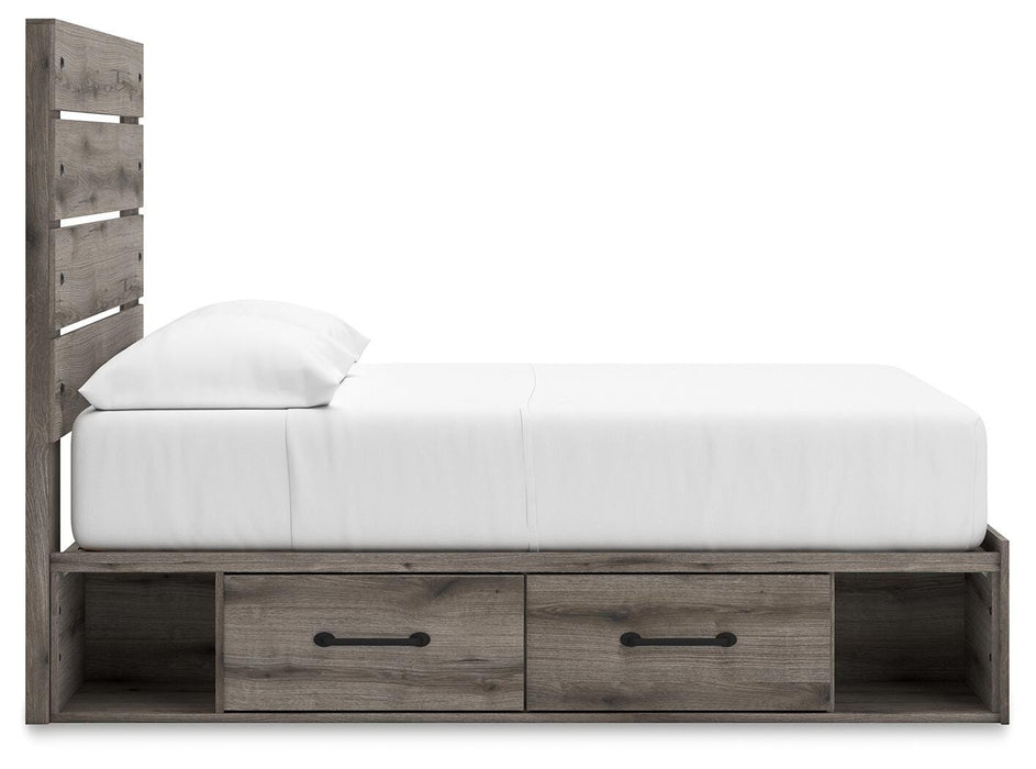 Graystorm Bed with Storage - Sigrist Furniture (Sturgis,MI)