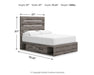 Graystorm Bed with Storage - Sigrist Furniture (Sturgis,MI)
