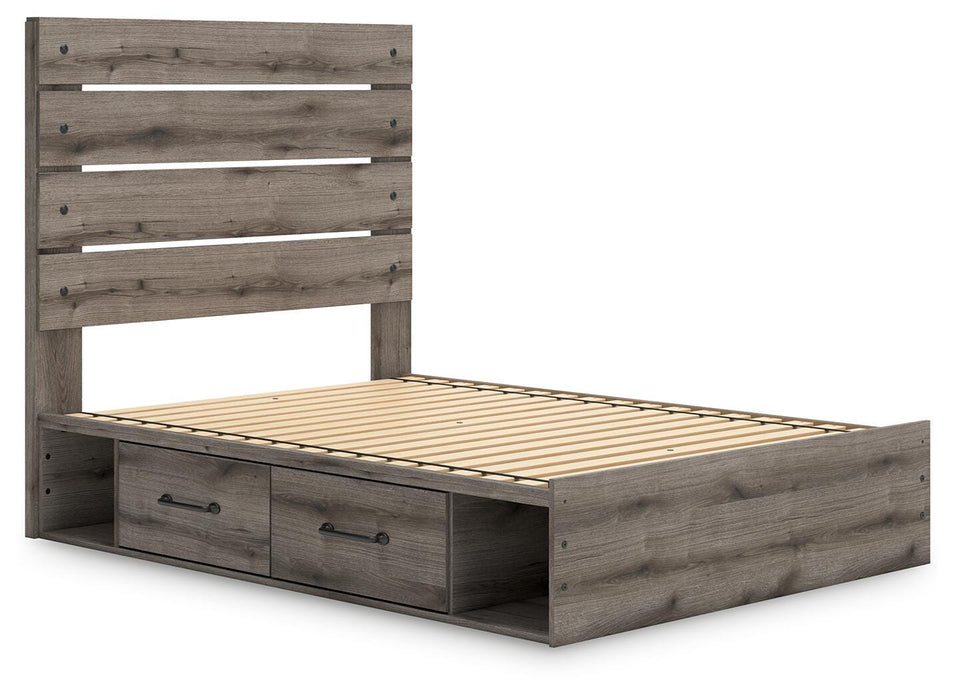 Graystorm Bed with Storage - Sigrist Furniture (Sturgis,MI)