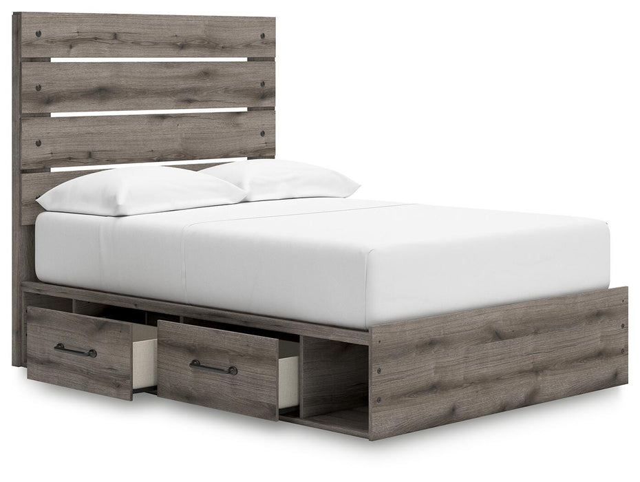 Graystorm Bed with Storage - Sigrist Furniture (Sturgis,MI)