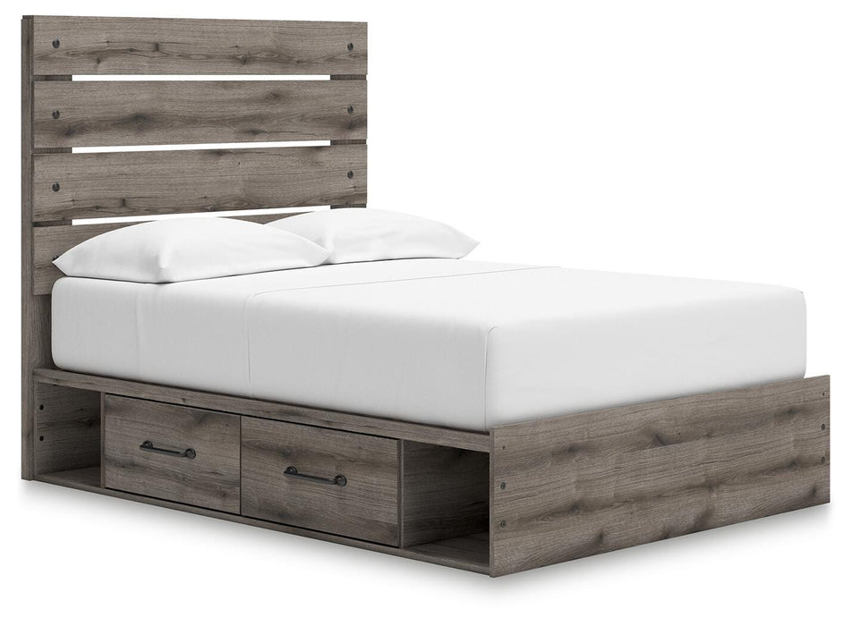 Graystorm Bed with Storage - Sigrist Furniture (Sturgis,MI)