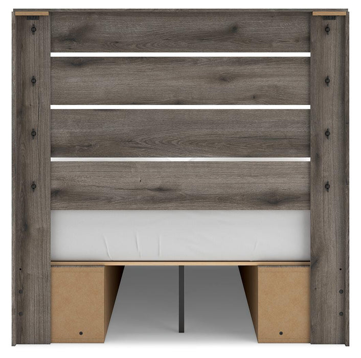 Graystorm Bed with Storage - Sigrist Furniture (Sturgis,MI)