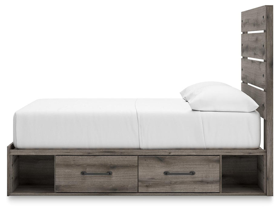 Graystorm Bed with Storage - Sigrist Furniture (Sturgis,MI)