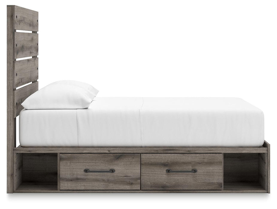 Graystorm Bed with Storage - Sigrist Furniture (Sturgis,MI)