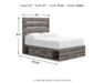 Graystorm Bed with Storage - Sigrist Furniture (Sturgis,MI)