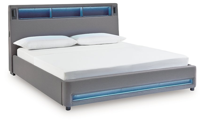 Verishaw Upholstered Bed - Sigrist Furniture (Sturgis,MI)