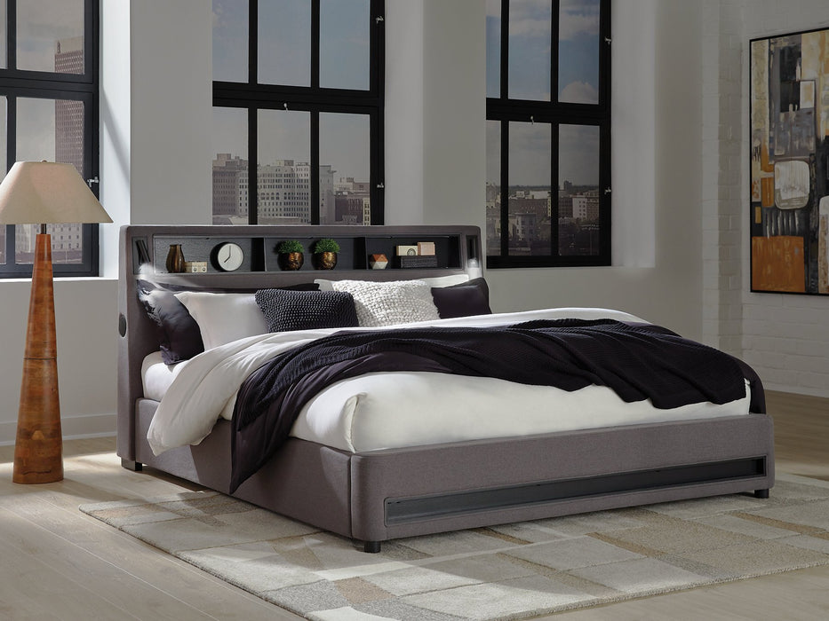 Verishaw Upholstered Bed - Sigrist Furniture (Sturgis,MI)