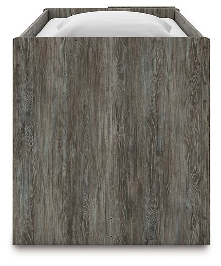 Frandern Loft Bed with Bookcase Storage - Sigrist Furniture (Sturgis,MI)