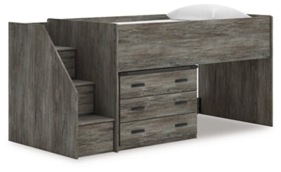 Frandern Loft Bed with Drawer Storage - Sigrist Furniture (Sturgis,MI)