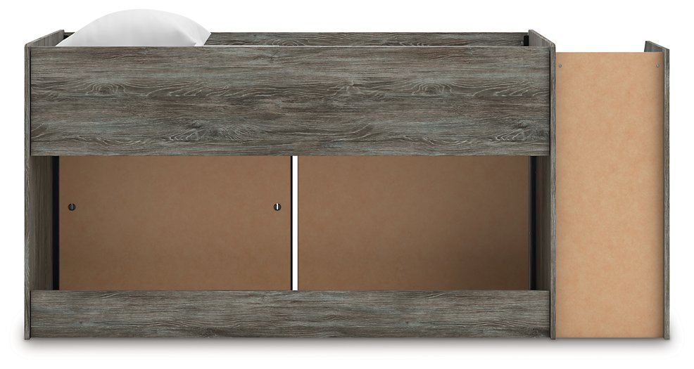 Frandern Loft Bed with Bookcase and Drawer Storage - Sigrist Furniture (Sturgis,MI)